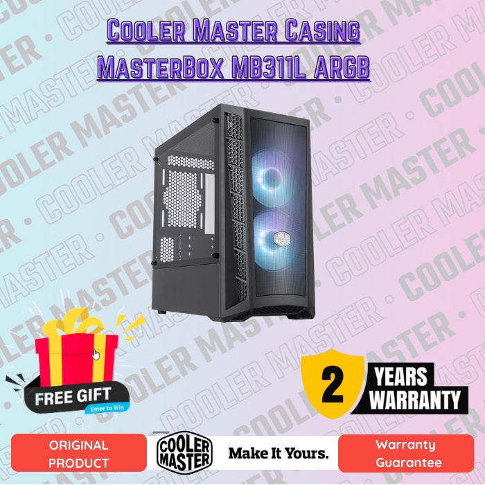 Cooler Master Casing MasterBox MB311L ARGB