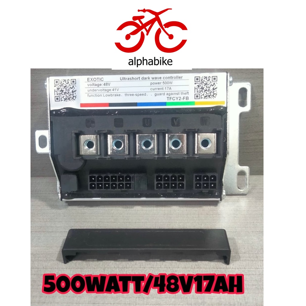 CONTROLLER SEPEDA LISTRIK EXOTIC PACIFIC POWER 500 WATT 48VOLT COOLTECH GROZA VELOCE