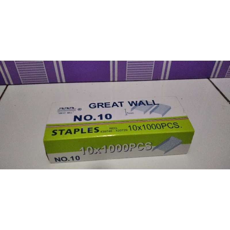 

COD GREAT WALL ISI STAPLES 5MM