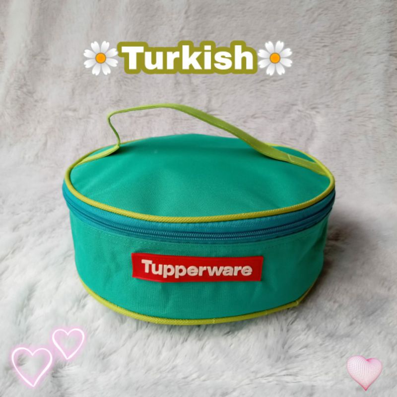 Tupperware CWL Diameter 24 cm Zipper bunga es Cap Karet