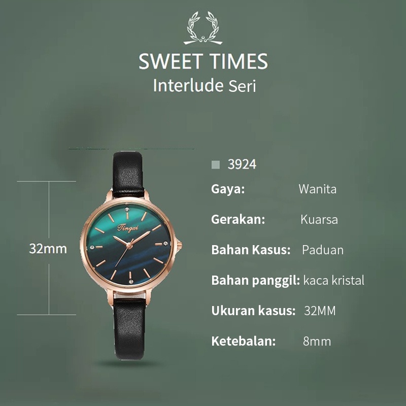 Jam Tangan Hijau Kecil Antik / Jam Tangan Wanita / Jam tangan fashion wanita