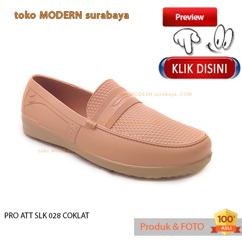 Sepatu Wanita casual sepatu slip on karet PRO ATT SLK 028