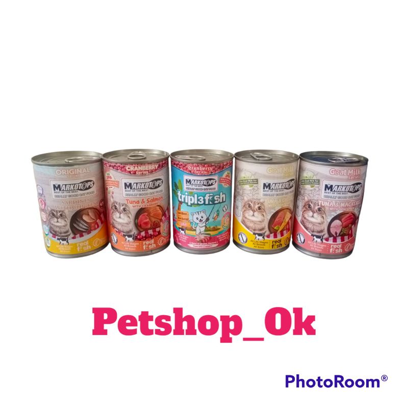 Markotops adult 400 gr / wetfood / makanan kucing