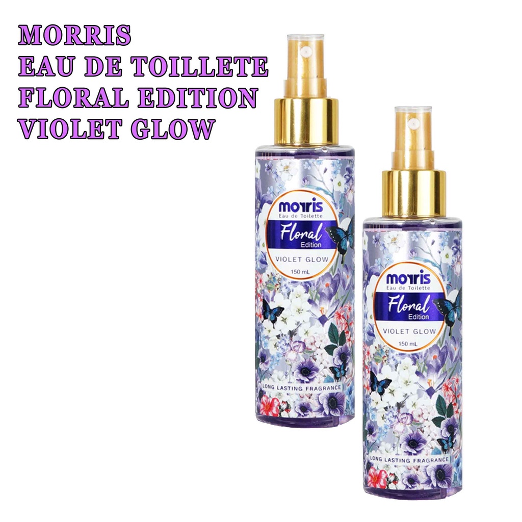 Morris Floral Edition* Parfum Eau De Toillet* Violet Glow* Moris150ml