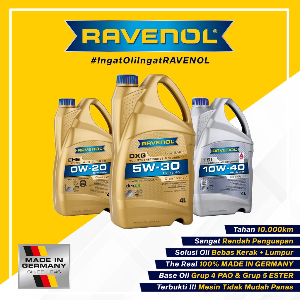 Ravenol Oli VMO 5W-40 (4 Liter) &quot;Made In Germany&quot;