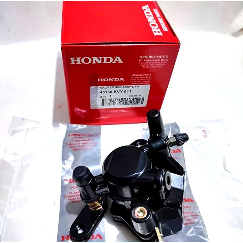 KALIPER ASSY DEPAN KEPALA BABI DEPAN HONDA BEAT KARBU ORI (KVY)