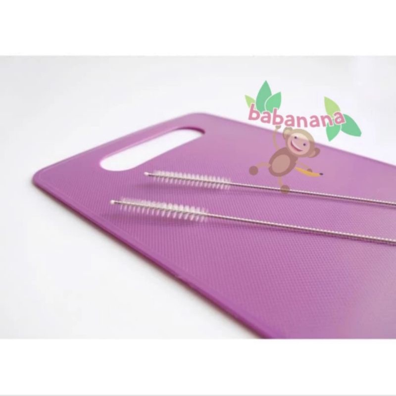 Sikat Pembersih Dot Bayi Sedotan Brush Stainless Steel Straw Sikat