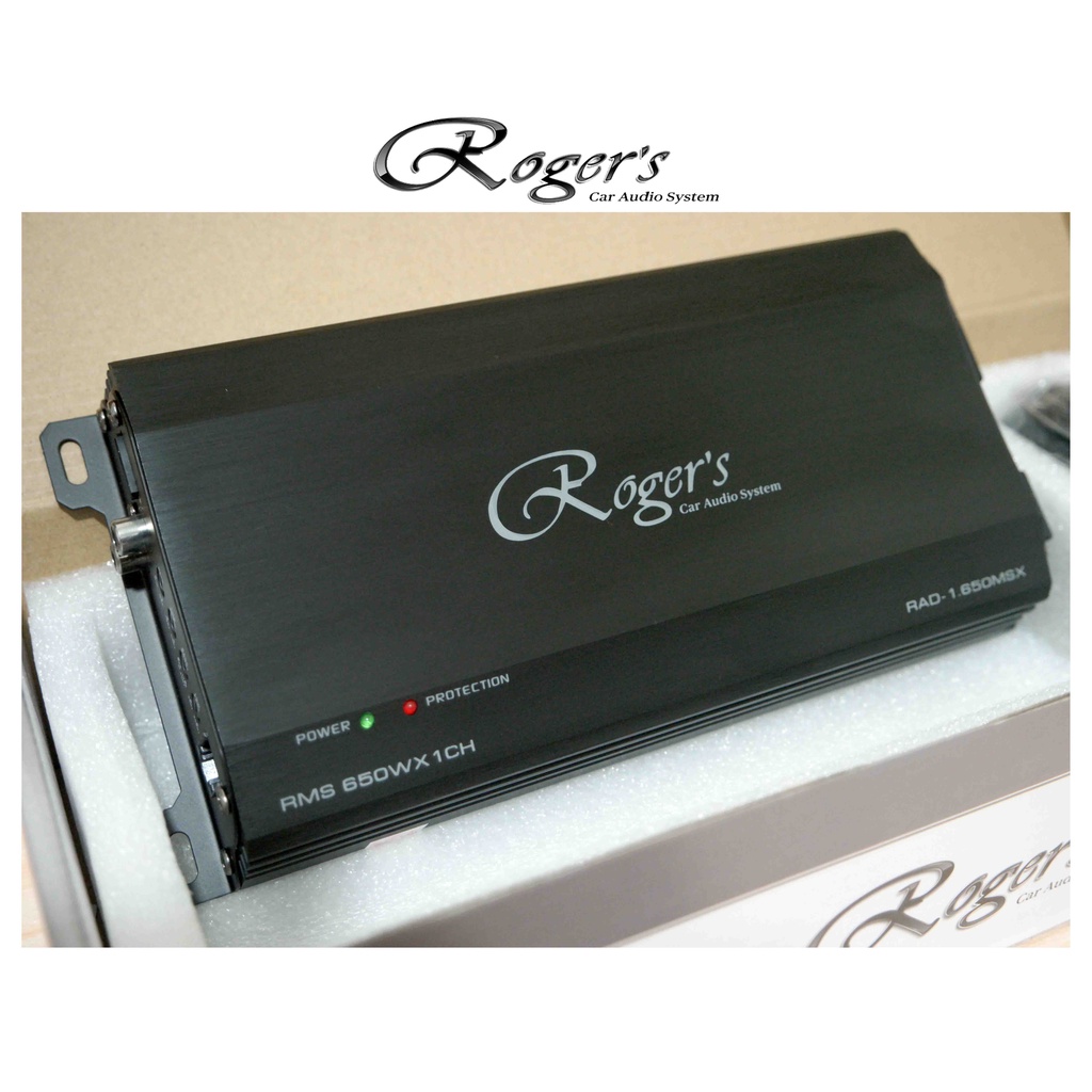 Rogers Class D Digital Monoblock Amplifier RMS 650Watt Mini Design