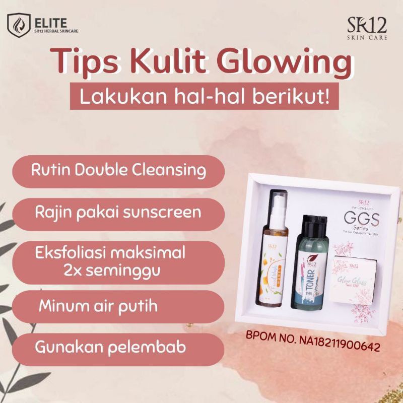 GGS Series SR12 - Paket Skincare Glowing Natural