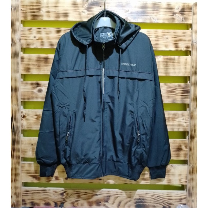 JAKET PRIA BOLAK BALIK WARTEL REPELLENT WINDPROOP ANTI AIR