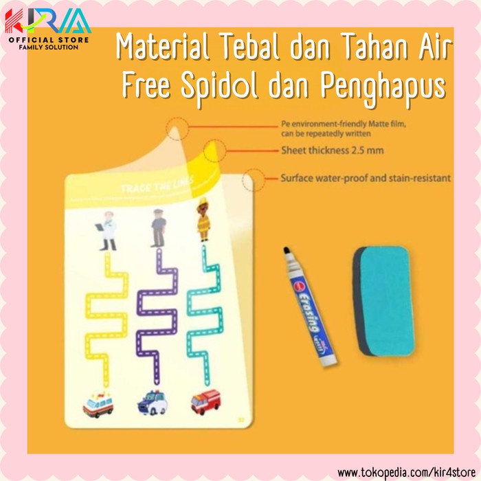 

Terlaris ✨ -Buku Mainan Alat Gambar dan Tulis Anak – Bermain dan Belajar/Edukasi- 2.1.23