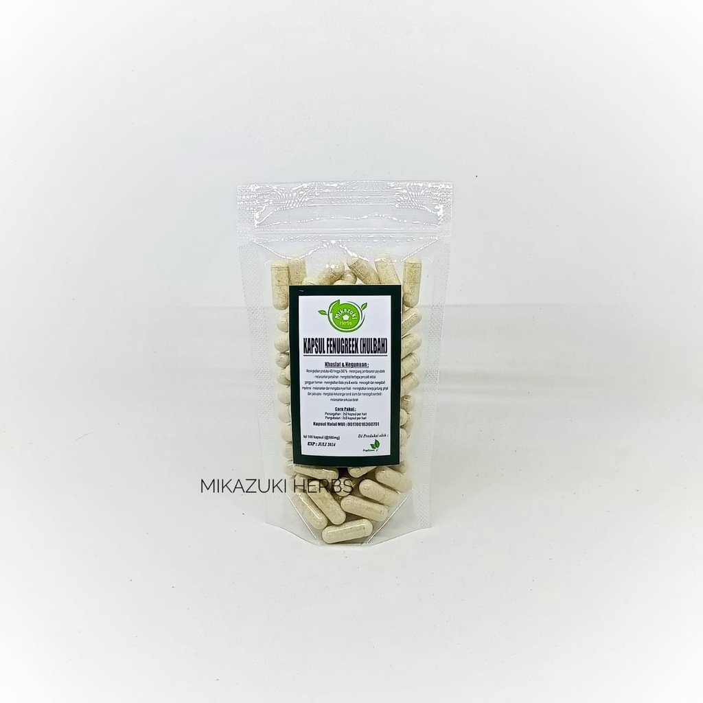 Kapsul Fenugreek / Kapsul Klabet