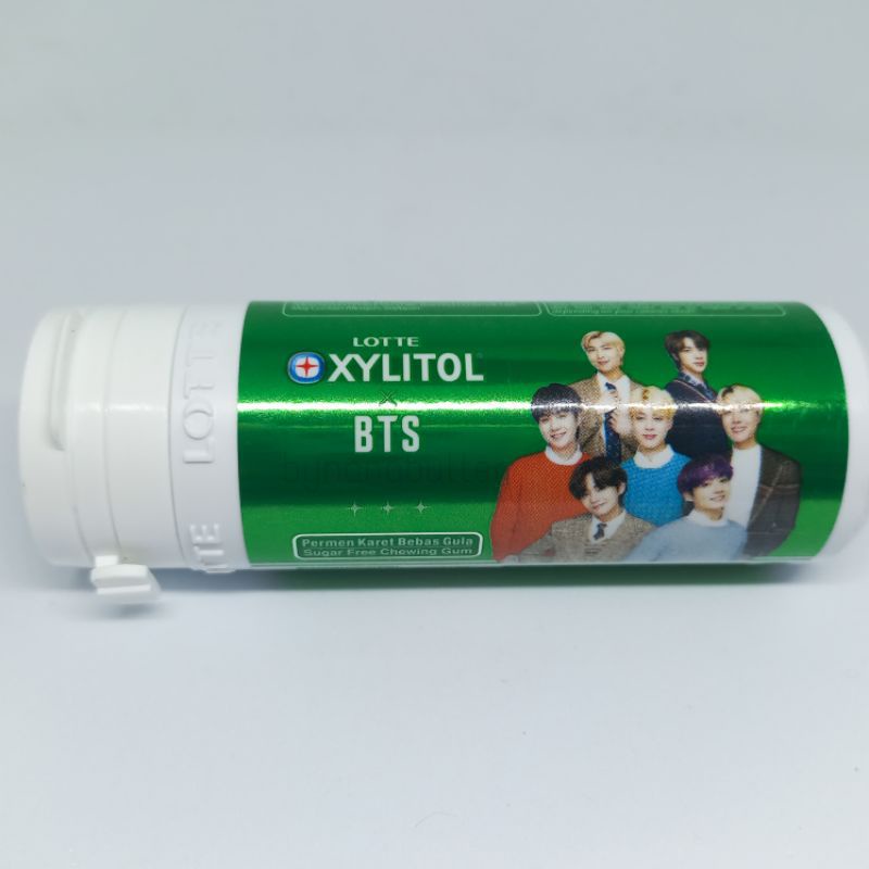 

LOTTE XYLITOL BLISTER 27,5G JERUK NIPIS MINT. edisi BTS