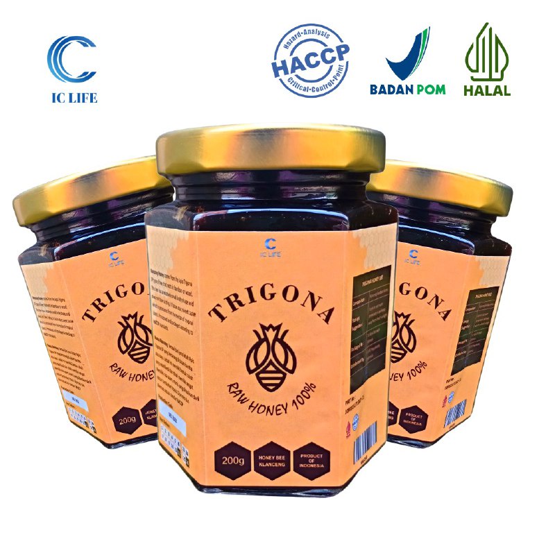 

Paket 3 botol Madu Klanceng | Madu Trigona | Madu IC life