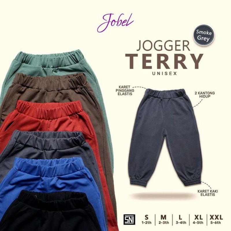 Kazel Jogger Terry/Joger celana anak