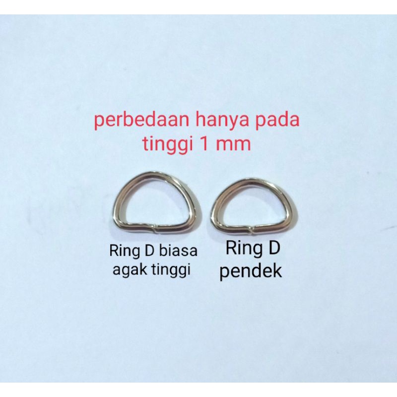 Ring D 1cm pendek ( 1440 pcs)