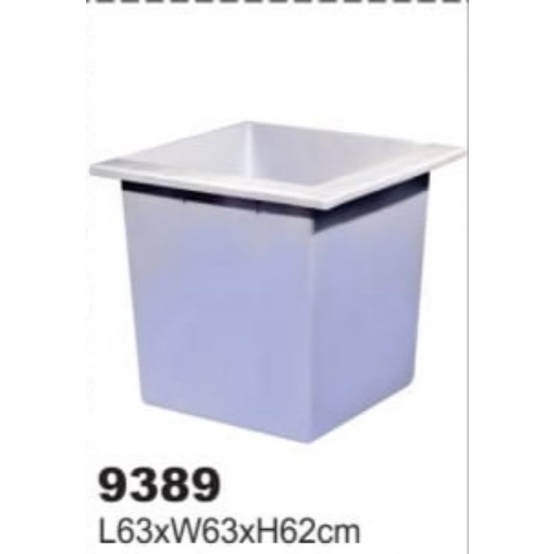 Bak Mandi Air Petak Segi BESAR Persegi Kotak Twinpan