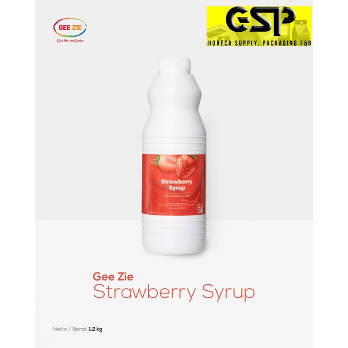 

STRAWBERRY SYRUP CONCENTRATE / SYRUP STRAWBERRY / SIRUP STOBERI TAIWAN