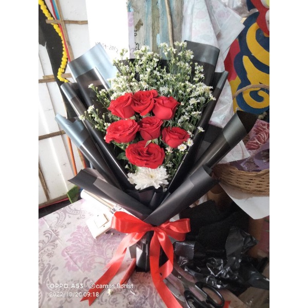 Buket bunga asli/hand buket bunga segar