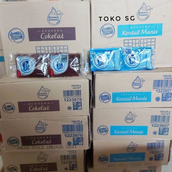 

Susu ketal manis frisian flag [ 1 dus isi 120 schet 38 gram ]
