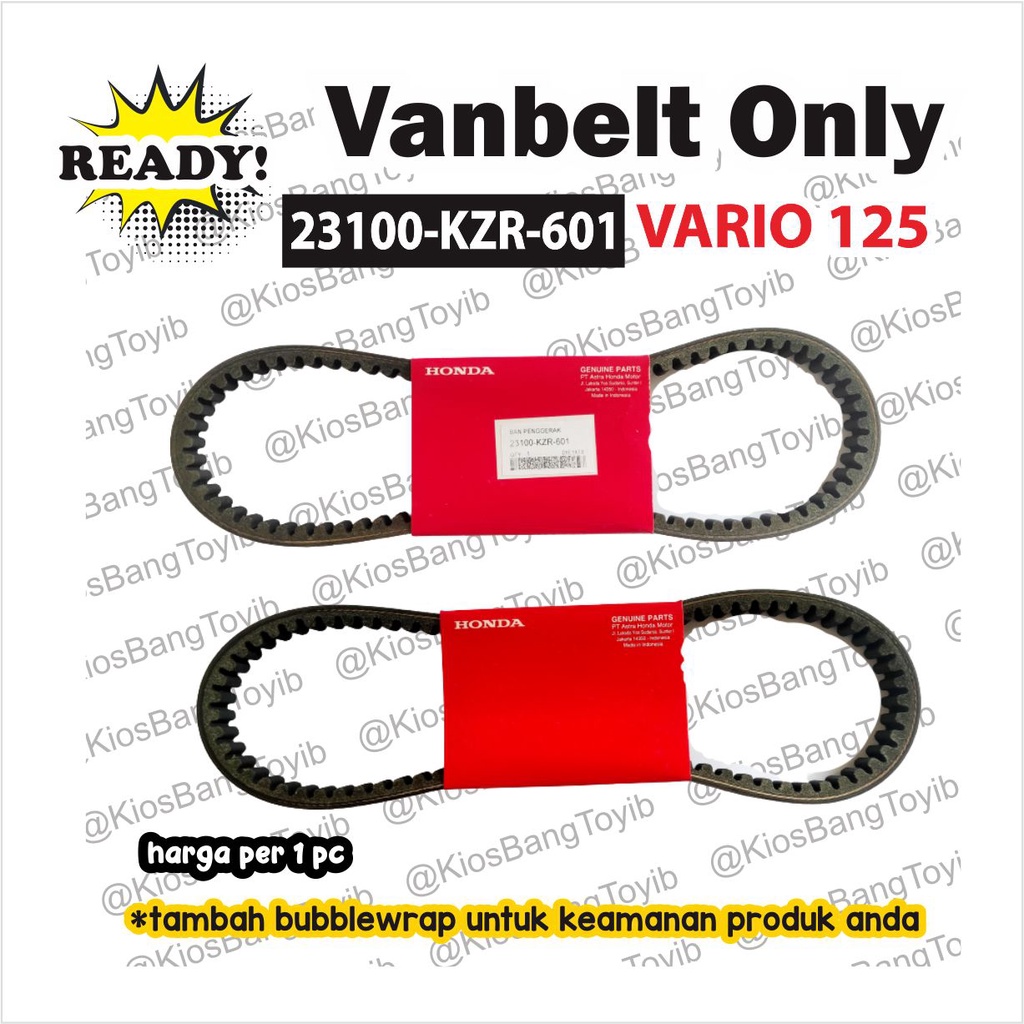 Vanbelt Vbelt Van Belt Only Honda VARIO 125 (2012-2015)  23100-KZR