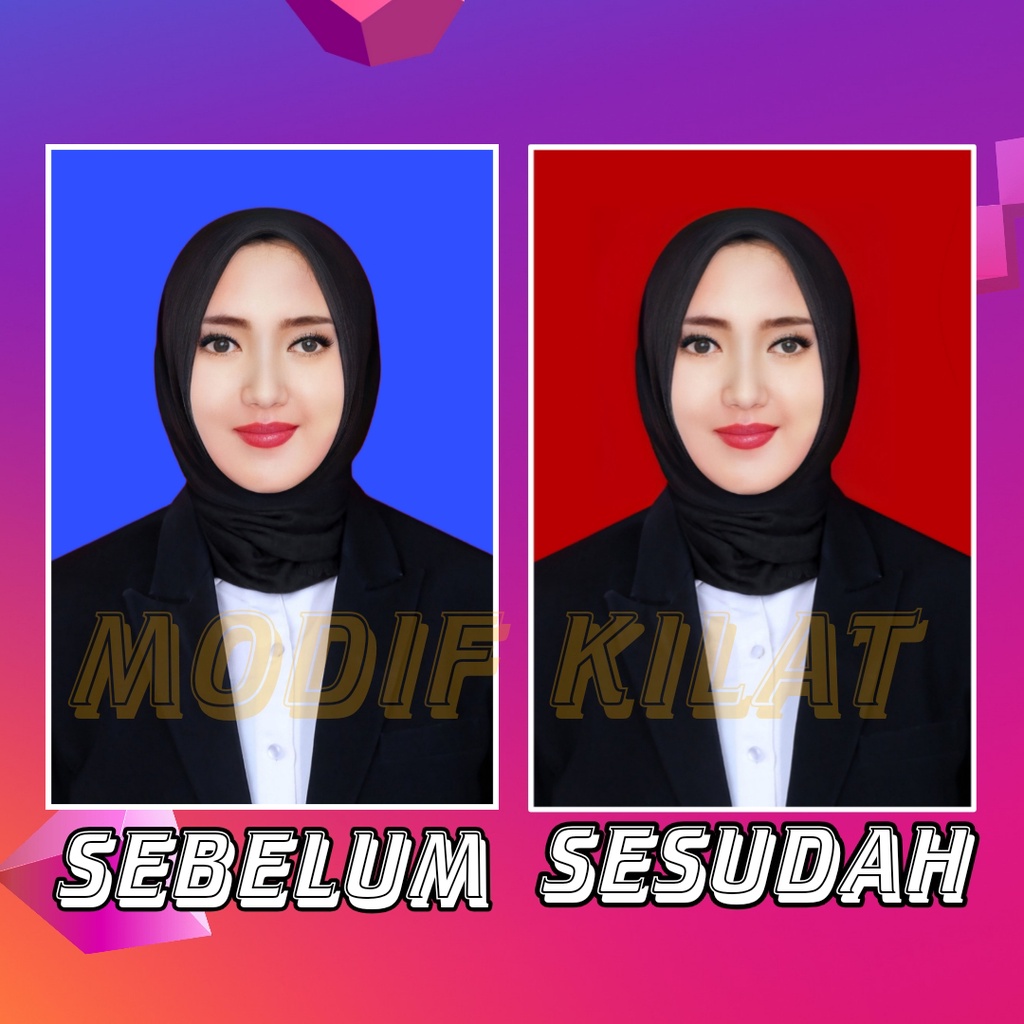 Jasa edit foto / Edit Pas Foto / edit foto jas / edit background / edit foto full body/ edit ganti wajah / edit foto keluarga / edit hapus objek / edit foto pengantin