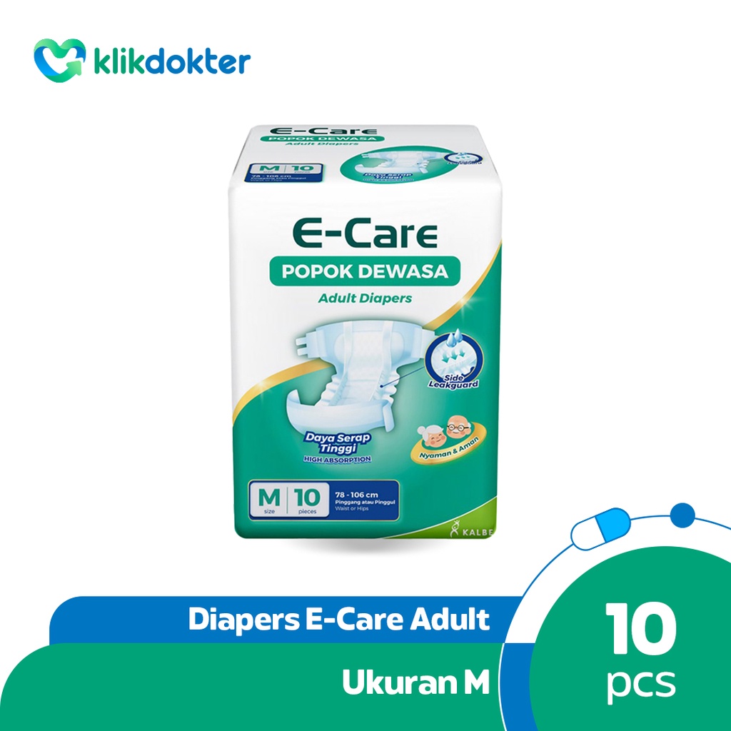 E-care Popok Dewasa Perekat M 10s