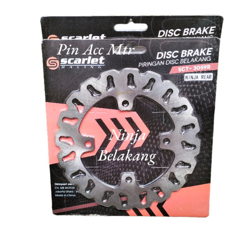 Disc Cakram/Piringan Cakram Belakang Ninja R Ninja 150 UK Standar Rear