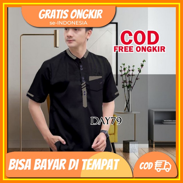 Baju Koko Alisan Putih Lengan Panjang(Reguler Fit) Ratu8585 - Toko Kami Sedia Baju Koko Alisan Lengan Panjang Original Pendek Jumbo Bordir Anak Putih Hitam Slimfit Terbaru Koko Kurta Baju Pria Dewasa Lengan Pendek