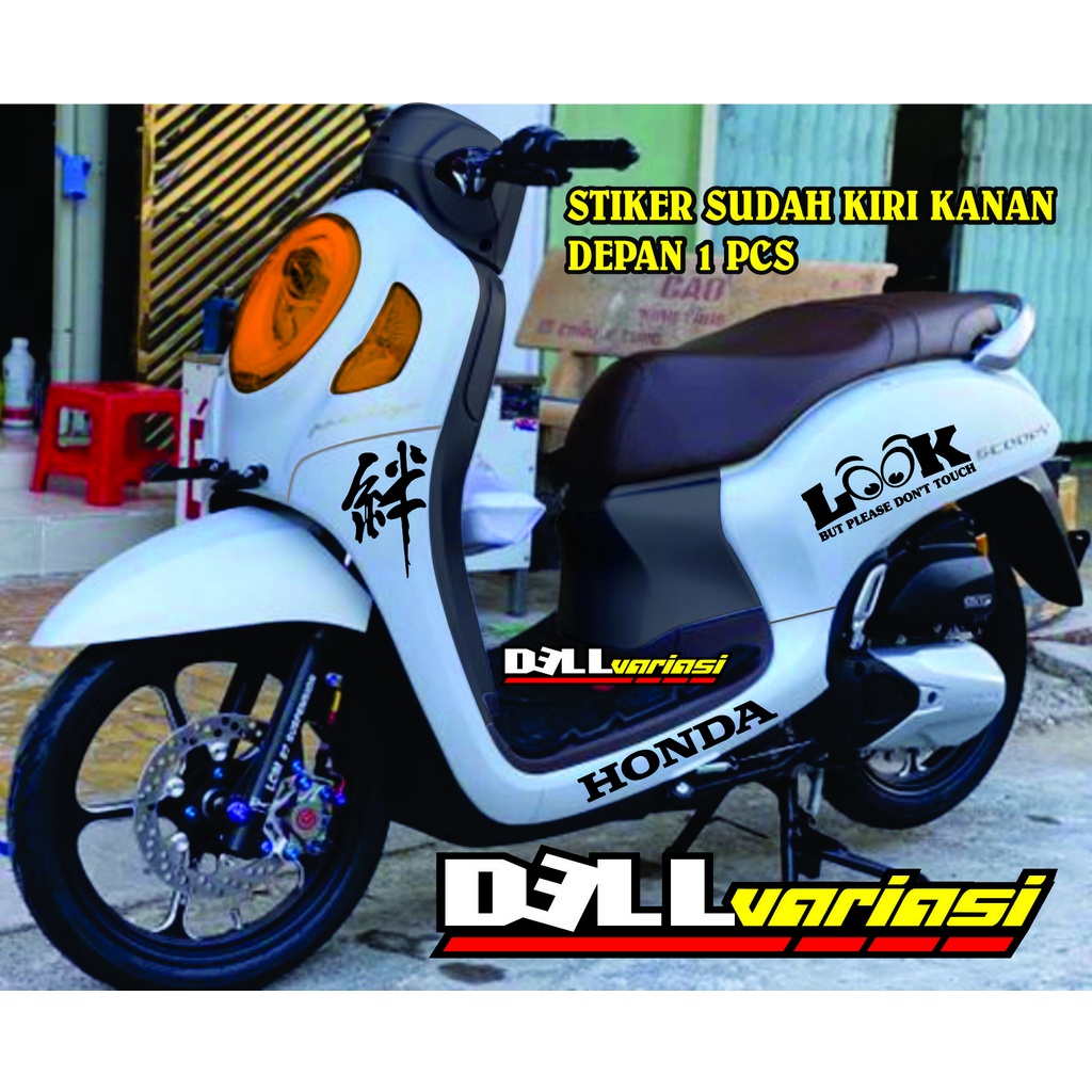 Stiker Scoopy LOOK / Cutting Cticker Scoopy / Cutting Striping Scoopy PRESTIGE / ALL SCOOPY