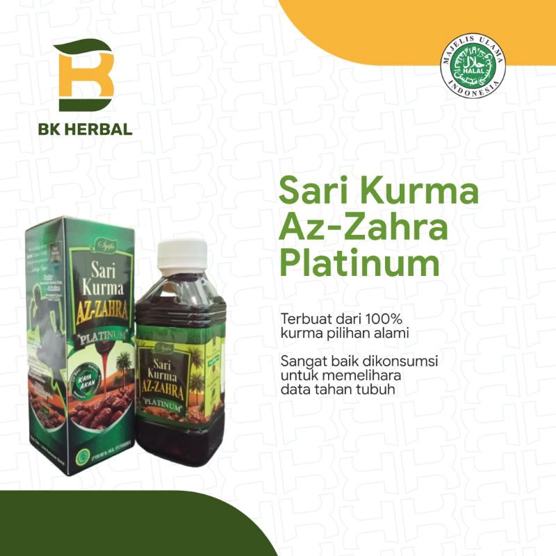 

Sari Kurma Az Zahra Platinum 330gr