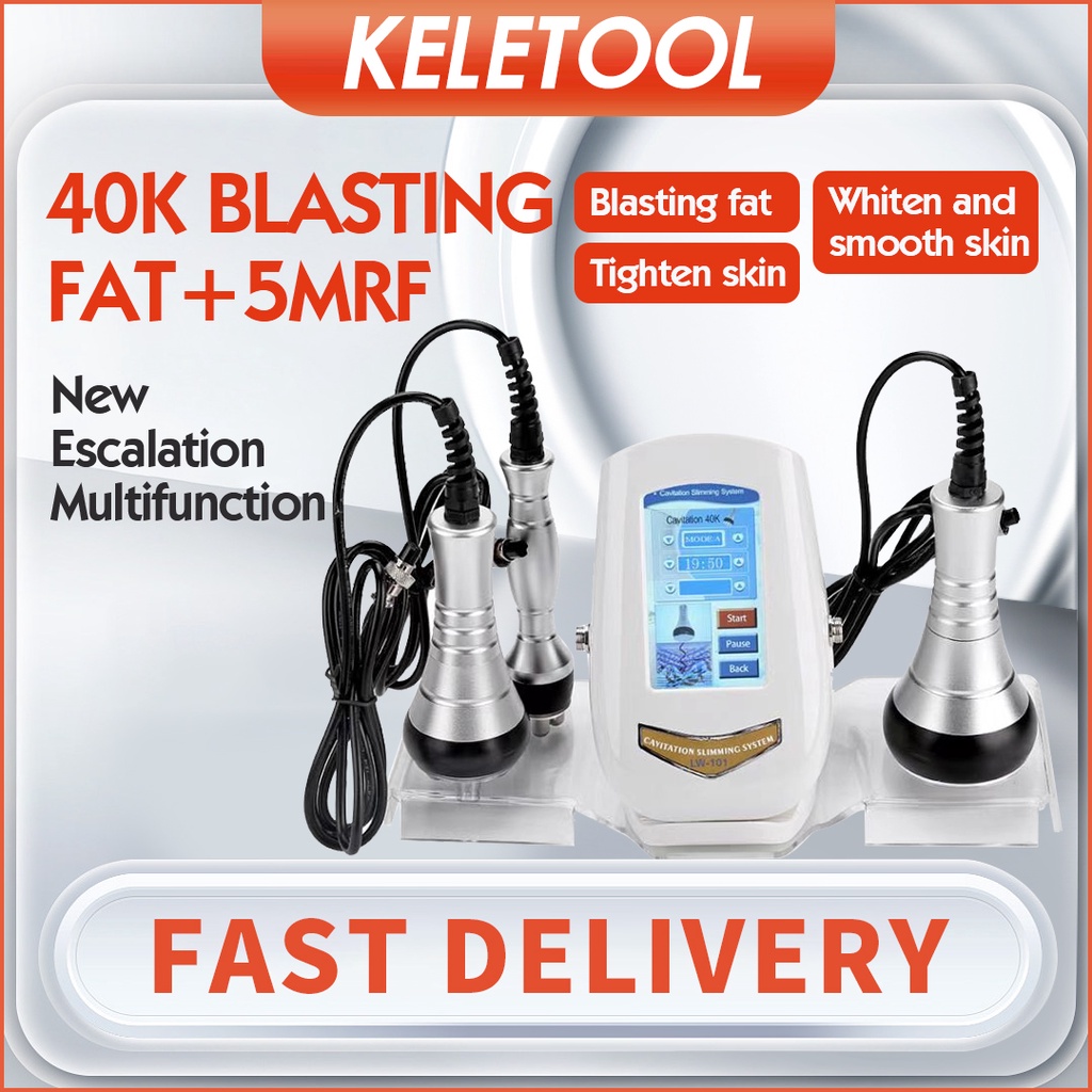 Wajah Badan Burn Fat Pelangsing Tubuh Hilangkan Kerut Mesin Pelangsing Tubuh Ultrasonik Kavitasi 40K