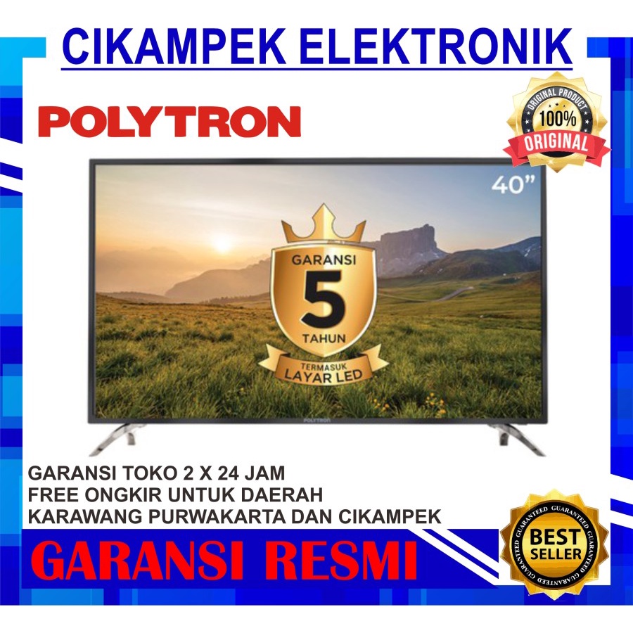 TV LED POLYTRON PLD 40V8953 DIGITAL TV 40 INCH FULL HD