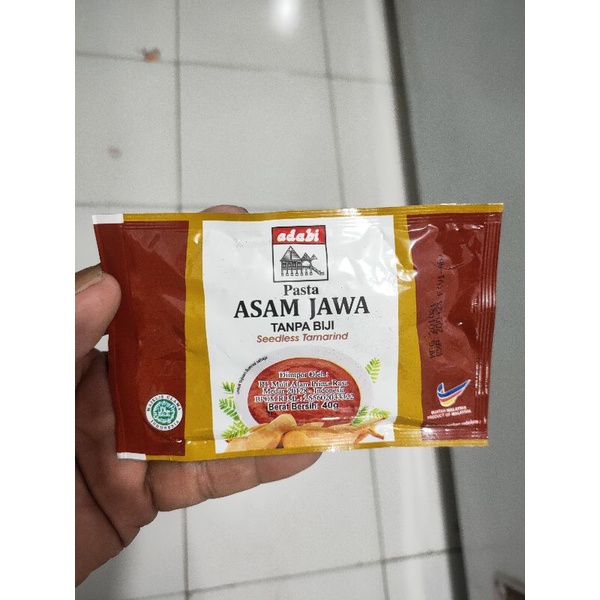 

Pasta Asam Jawa Tanpa Biji
