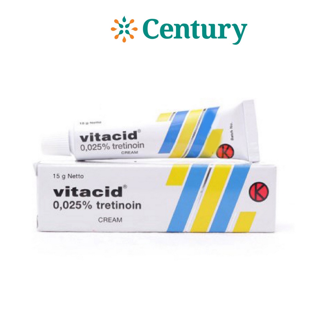VITACID 0.025% CREAM 1 TUBE @ 15 G