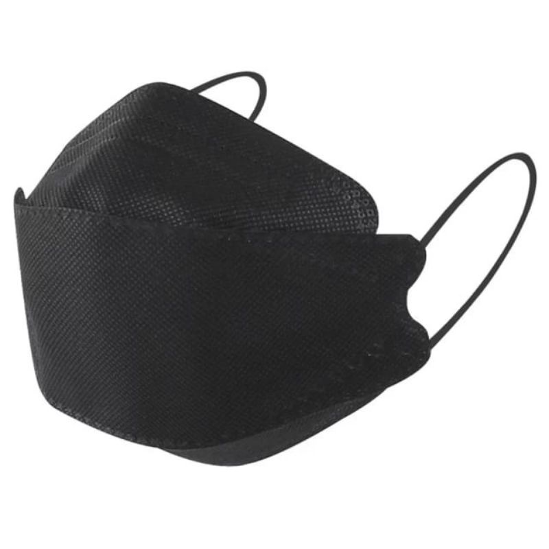 Masker KF94 4ply Evo 3D Hitam Putih isi 10pcs