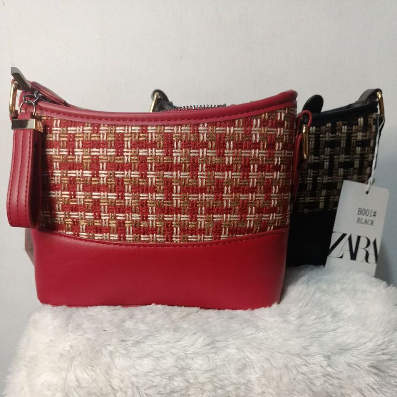 Tas import ZARA rajut