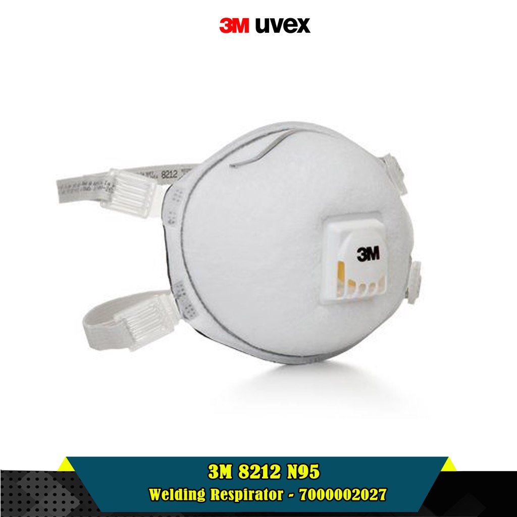 3M 8212 N95 Welding Respirator (Pack. 8/10/80) 10pcs/box 7000002027