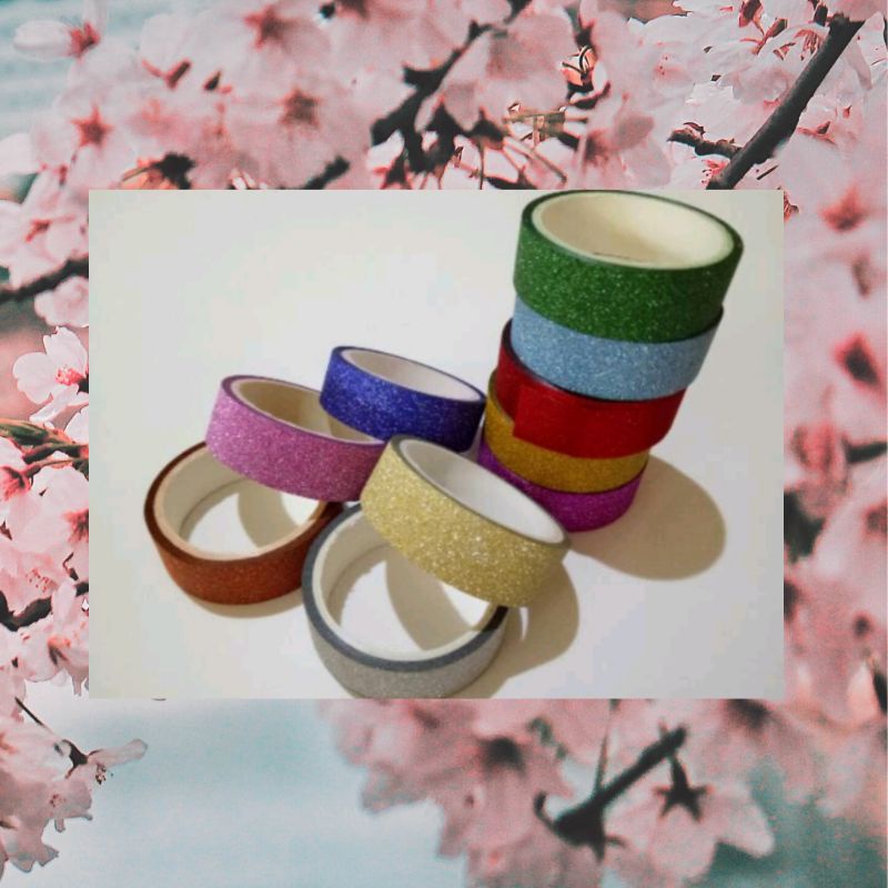 

Washi tape Glitter