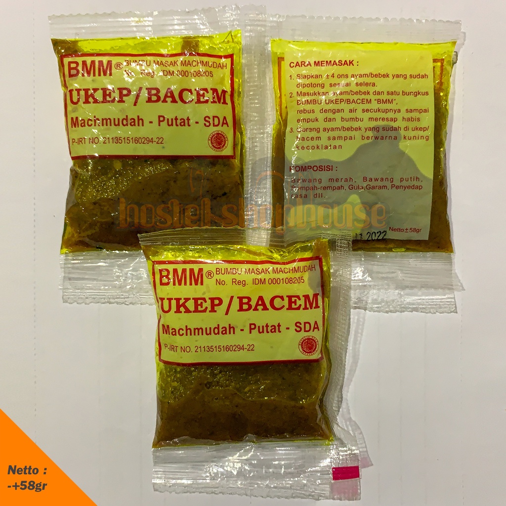 

BMM ( Bumbu Masak Machmudah ) - UKEP / BACEM
