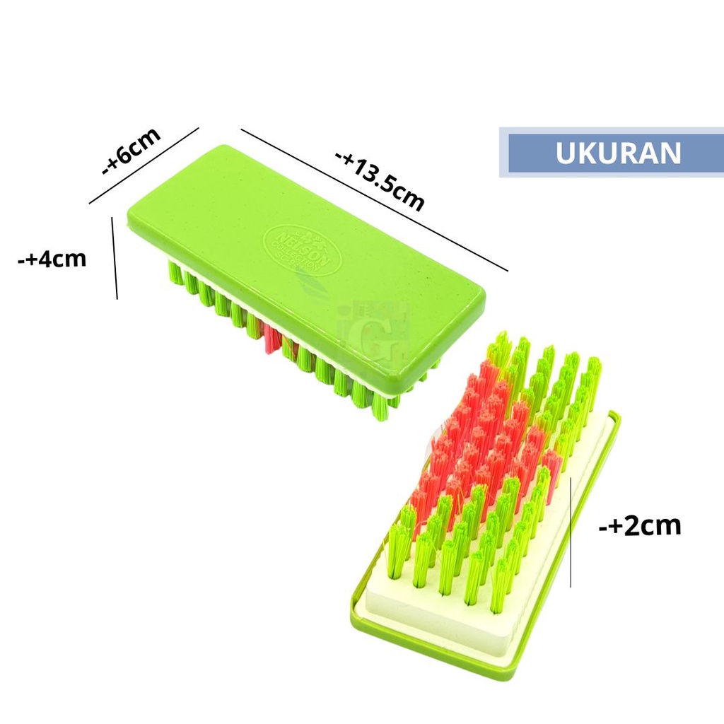 Sikat Cuci 941 Warna Cerah / Sikat Lantai &amp; Kamar Mandi Bulu Kuat &amp; Padat
