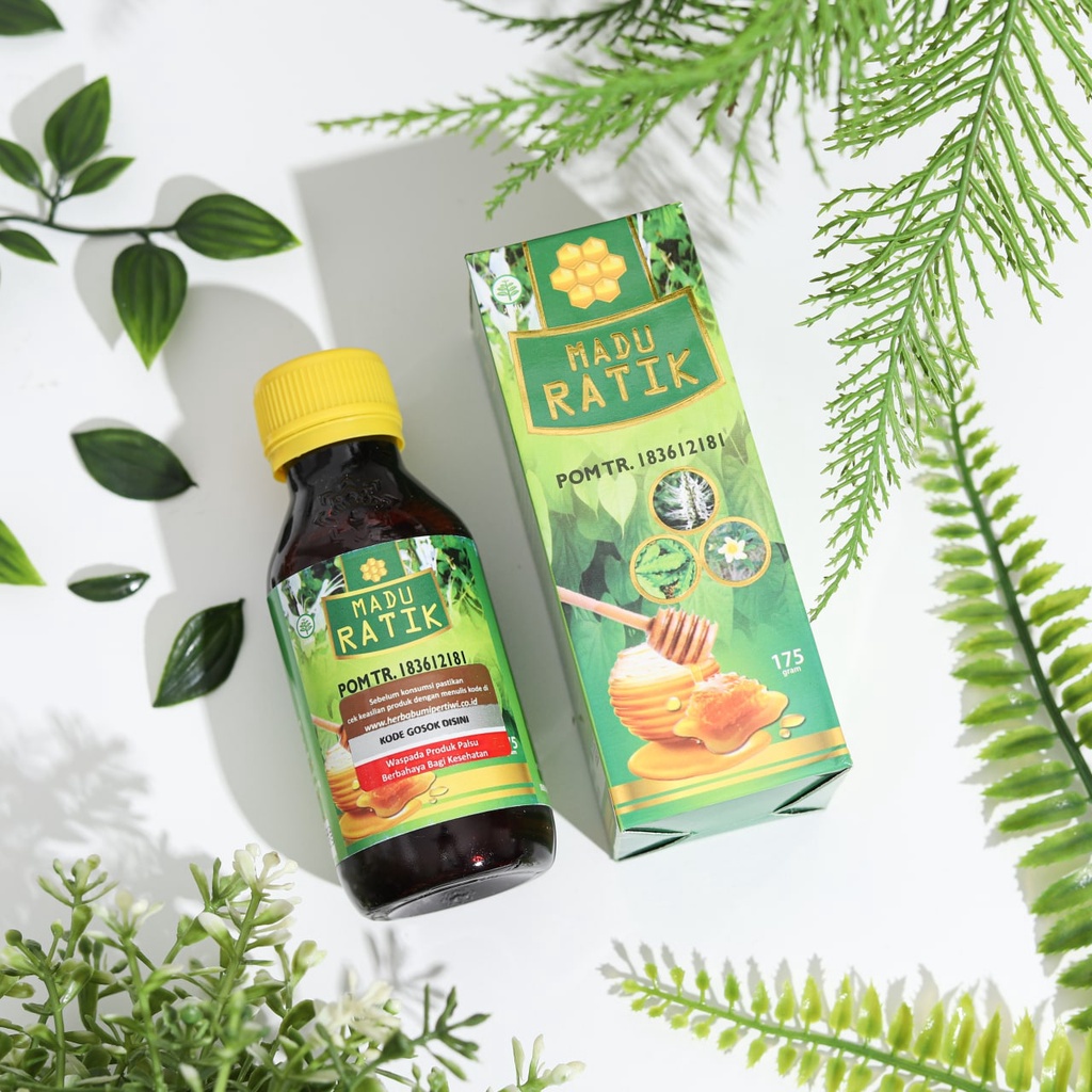 Madu Ratik Herbal Original Atasi Kebas Kesemutan Nyeri Sendi Kram Asam Urat Kolesterol Rematik