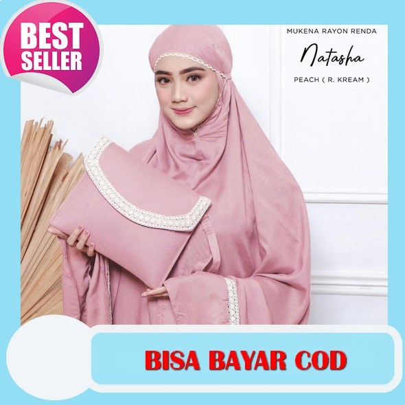 Mukenah Tazbiya Tropical Sweet Series Jumbo Dewasa Katun Rayon Adem Motif Cantik Treveling Mukena De