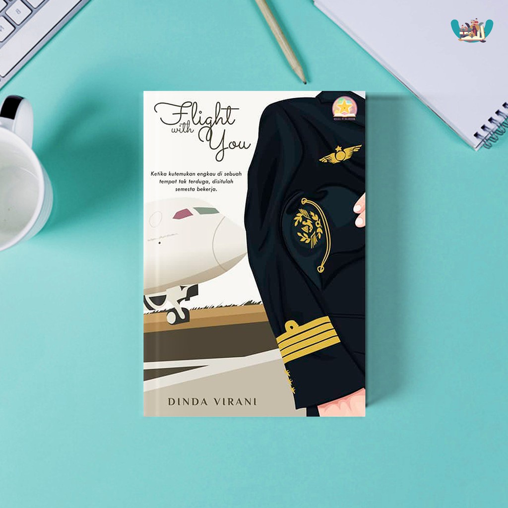 READY - Novel Flight With You karya Adinda Viranica