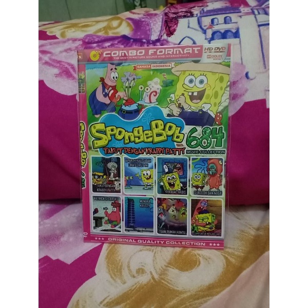 KASET FILEM DVD COLECTION ANAK SPONGEBOB EPISODE  684