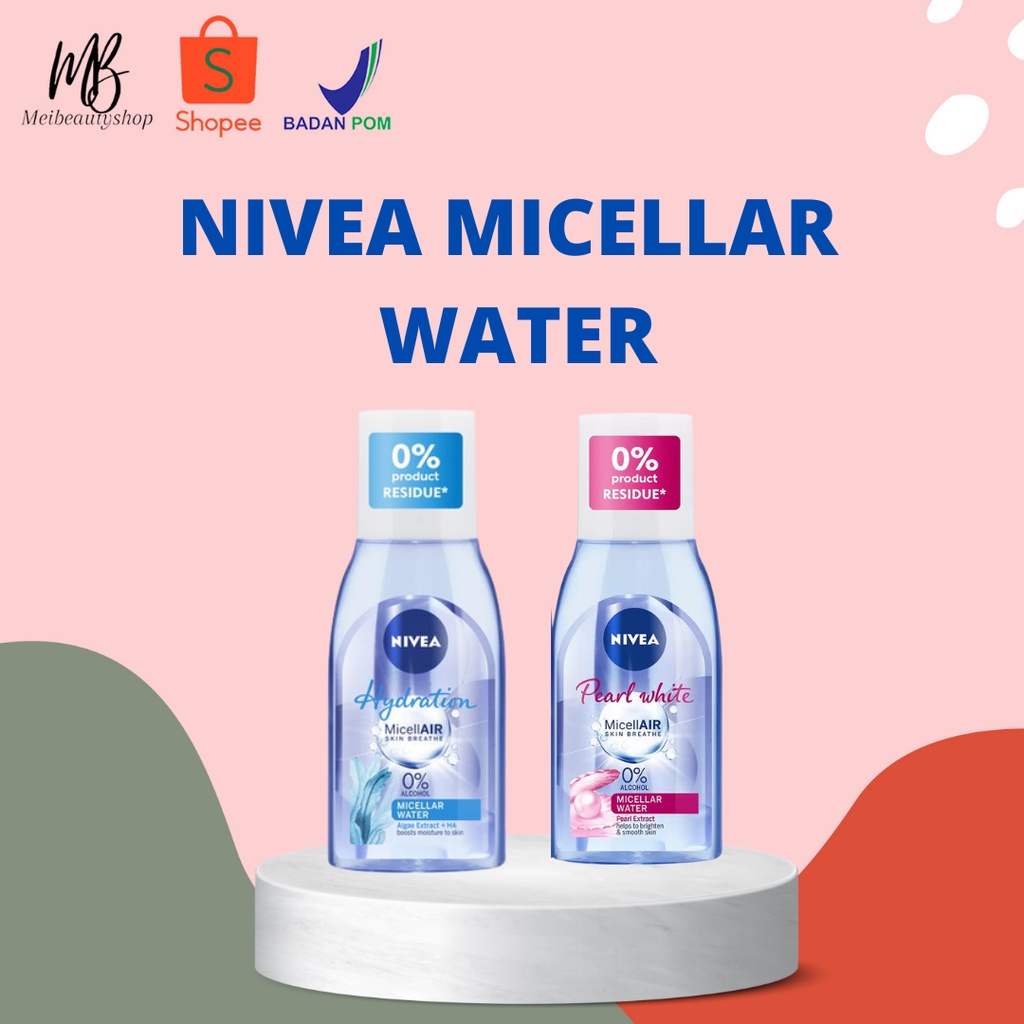 NIVEA MicellAir 125ml Pearl White | Hydration | Breathe Xpert | Oil &amp; Acne Care /NIVEA Micellar Water