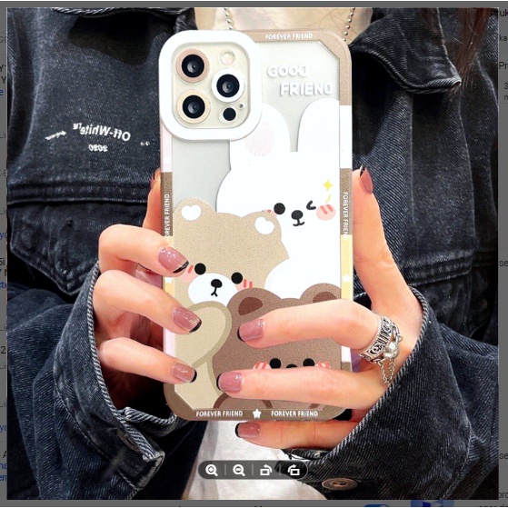 Casing Samsung A04S Case Line Good Friend Character Silicon Premium