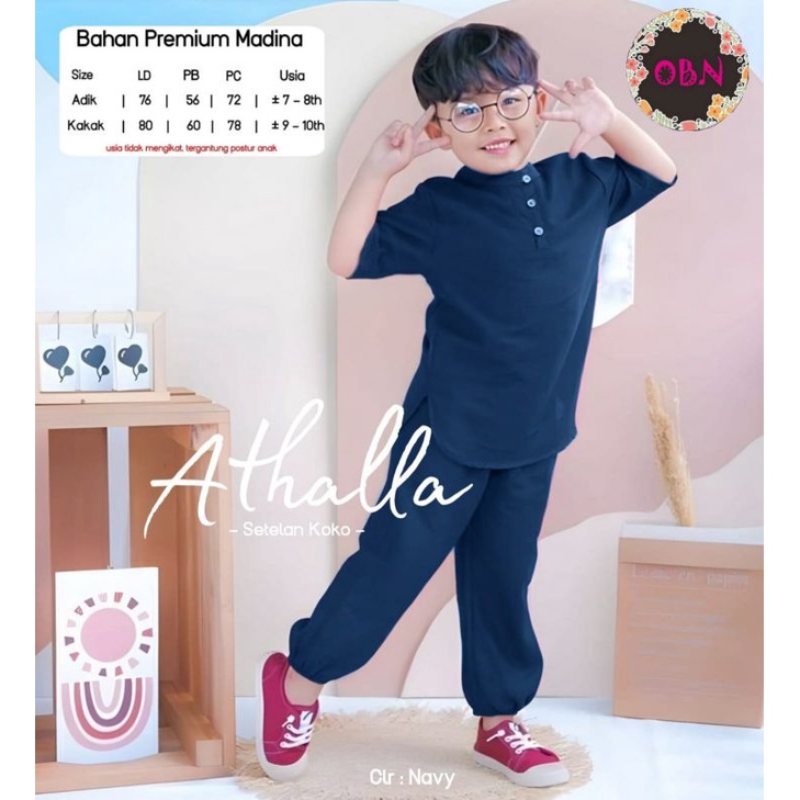 ATHALA SETELAN BAJU ANAK LAKI TERBARU