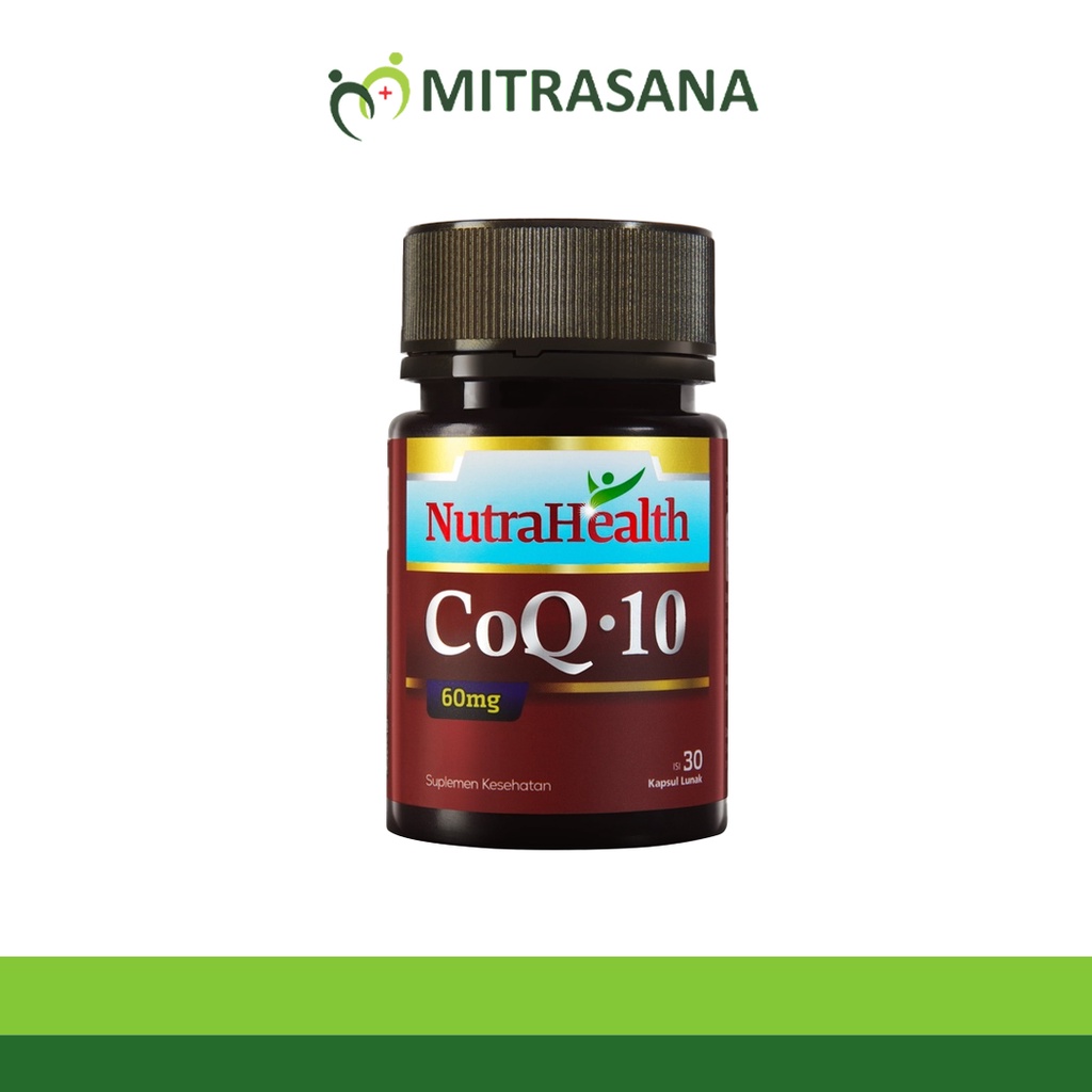 NutraHealth CoQ-10 60/100 mg - 30 Kapsul Lunak