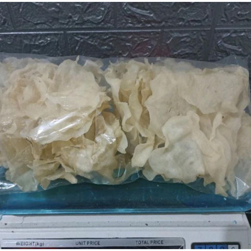 

Kerupuk Gadung mentah asli 1kg Tipis//A787